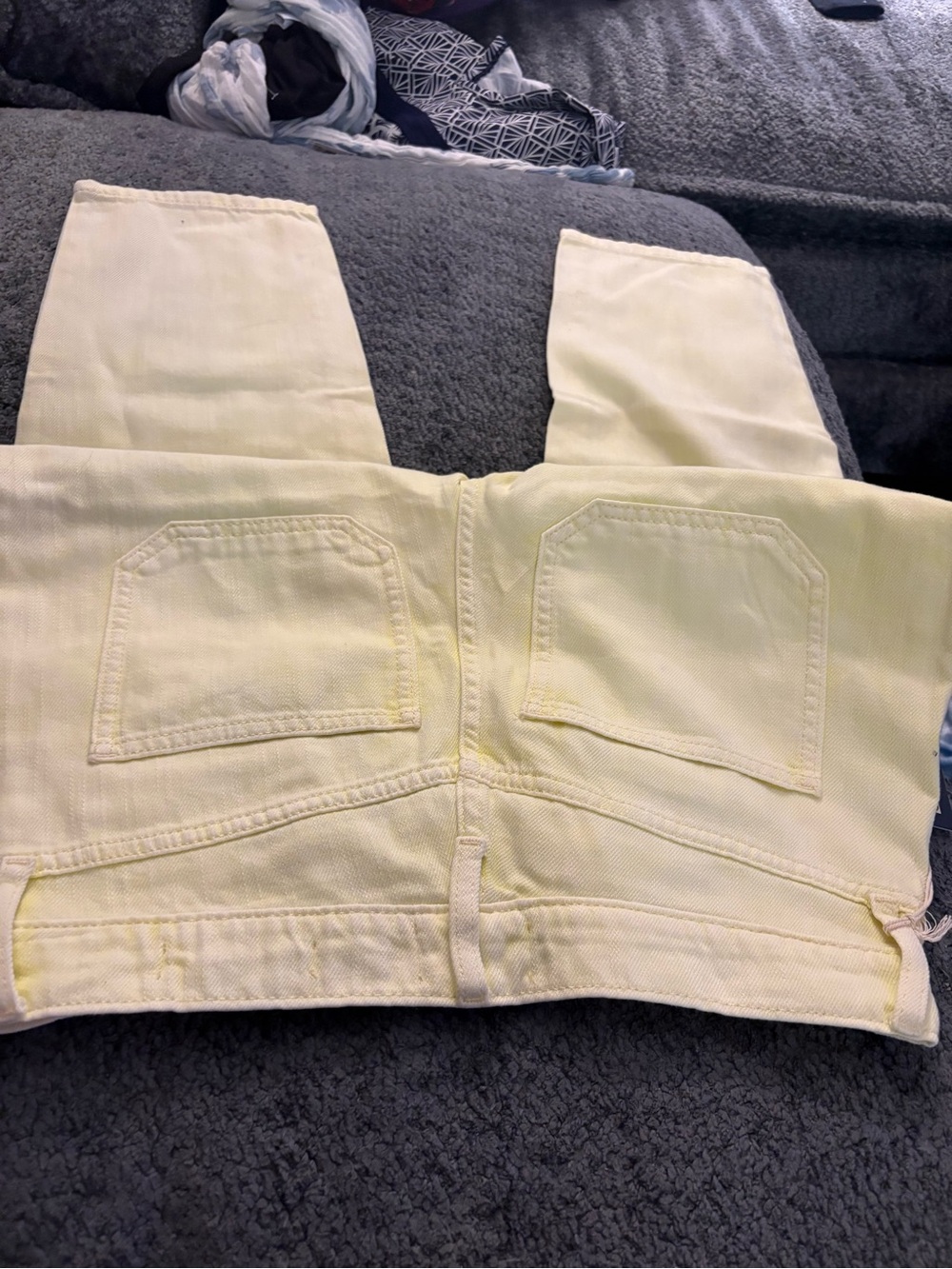 Target Yellow Denim Jeans with Tag - Picture 3 of 3
